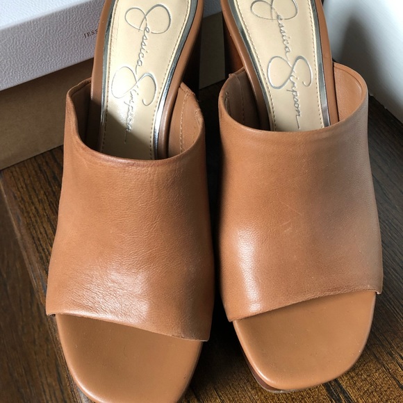 jessica simpson shantelle slide wedge sandals